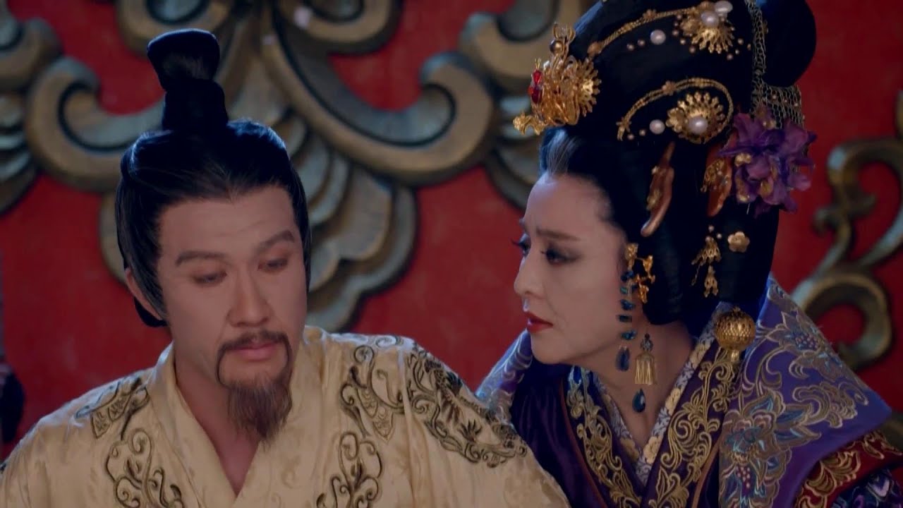 李治时日不多,武媚娘守護在他身邊扶著他的身子牽著他的手陪伴他最後一程。| #范冰冰#李治廷【武媚娘传奇TheEmpressofChina EP82-1】