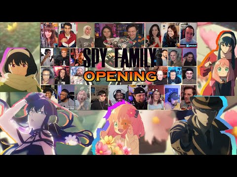 Spy x Family Opening 2 | REACTION MASHUP