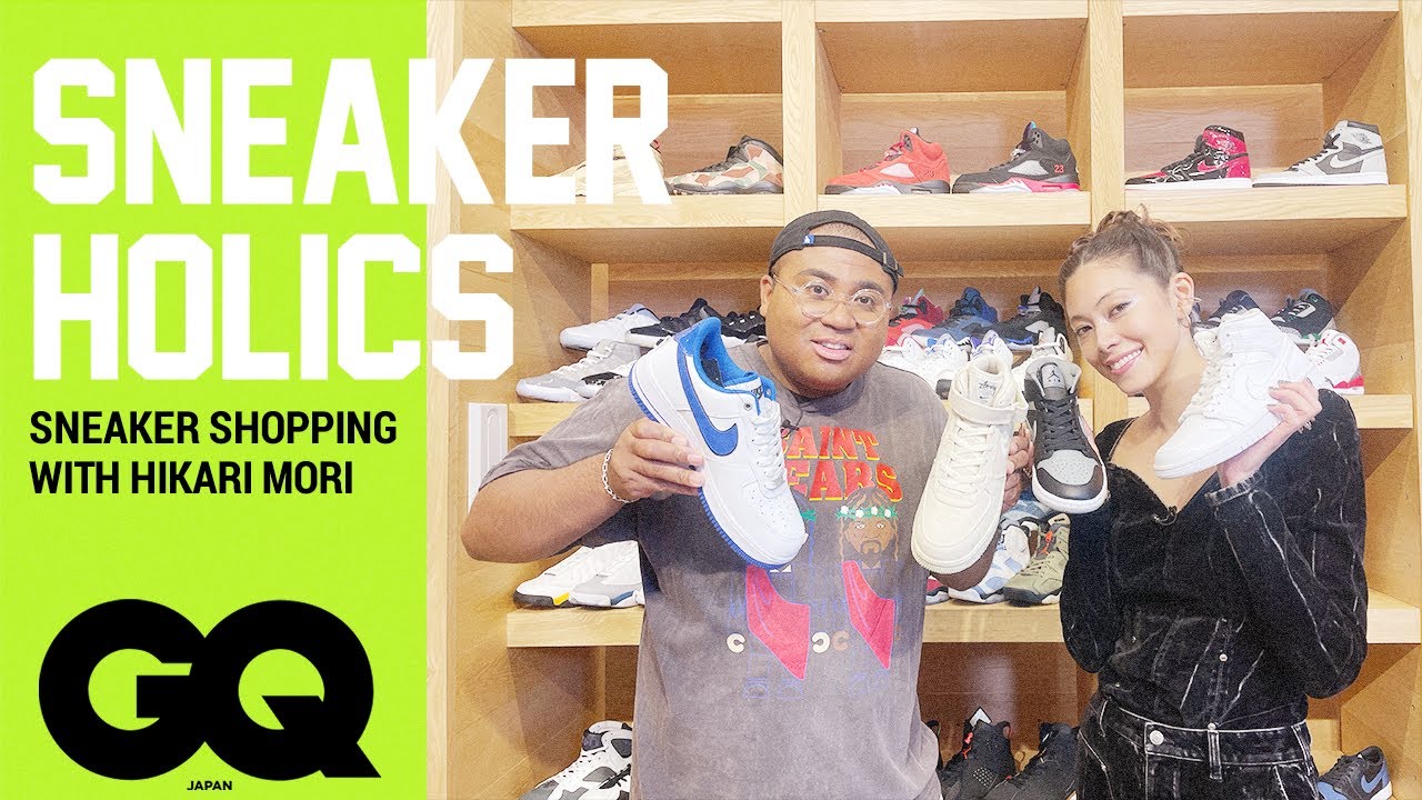 森星が自腹でスニーカーショッピング in 原宿。家族へのプレゼントに選ぶ1足は?| Sneaker Holics | GQ JAPAN