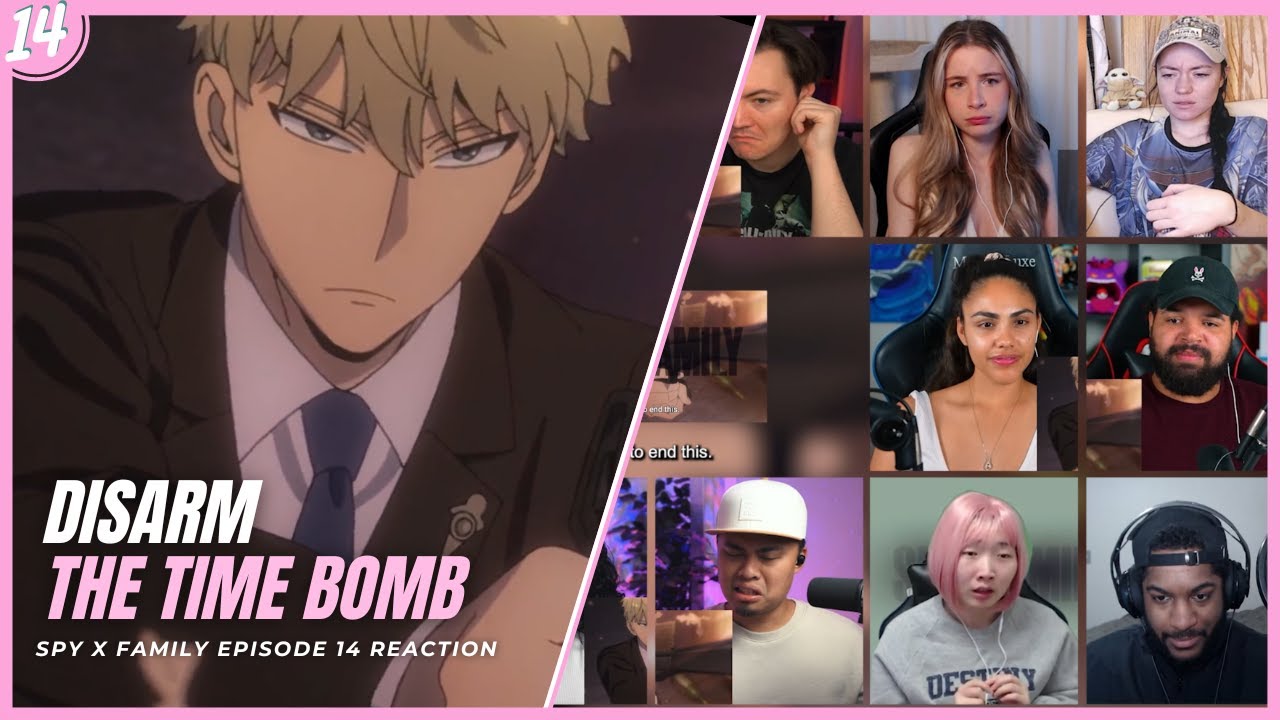 SPY X FAMILY Episode 14 Reaction Mashup | スパイファミリー Ep 14 Reaction Mashup | A4L