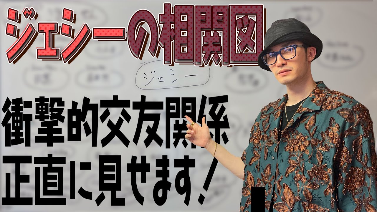 【SixTONES】ジェシーが相関図書いたら凄いことになった!