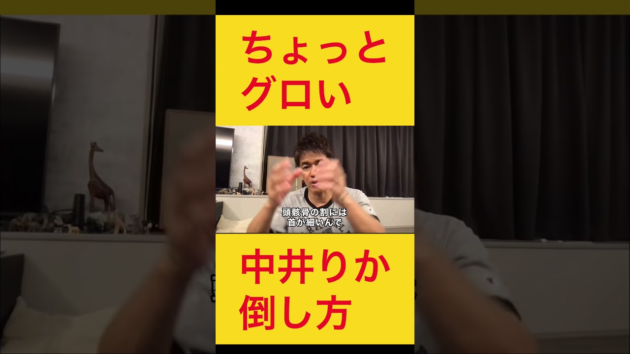 【武井壮】NGT48中井りかはビターンじゃなくて頭蓋骨で倒す【切り抜き】 #shorts