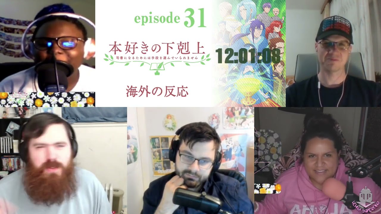 本好きの下剋上 司書になるためには手段を選んでいられません 31話 海外の反応/Ascendance of a Bookworm Episode 31 Reaction Mashup