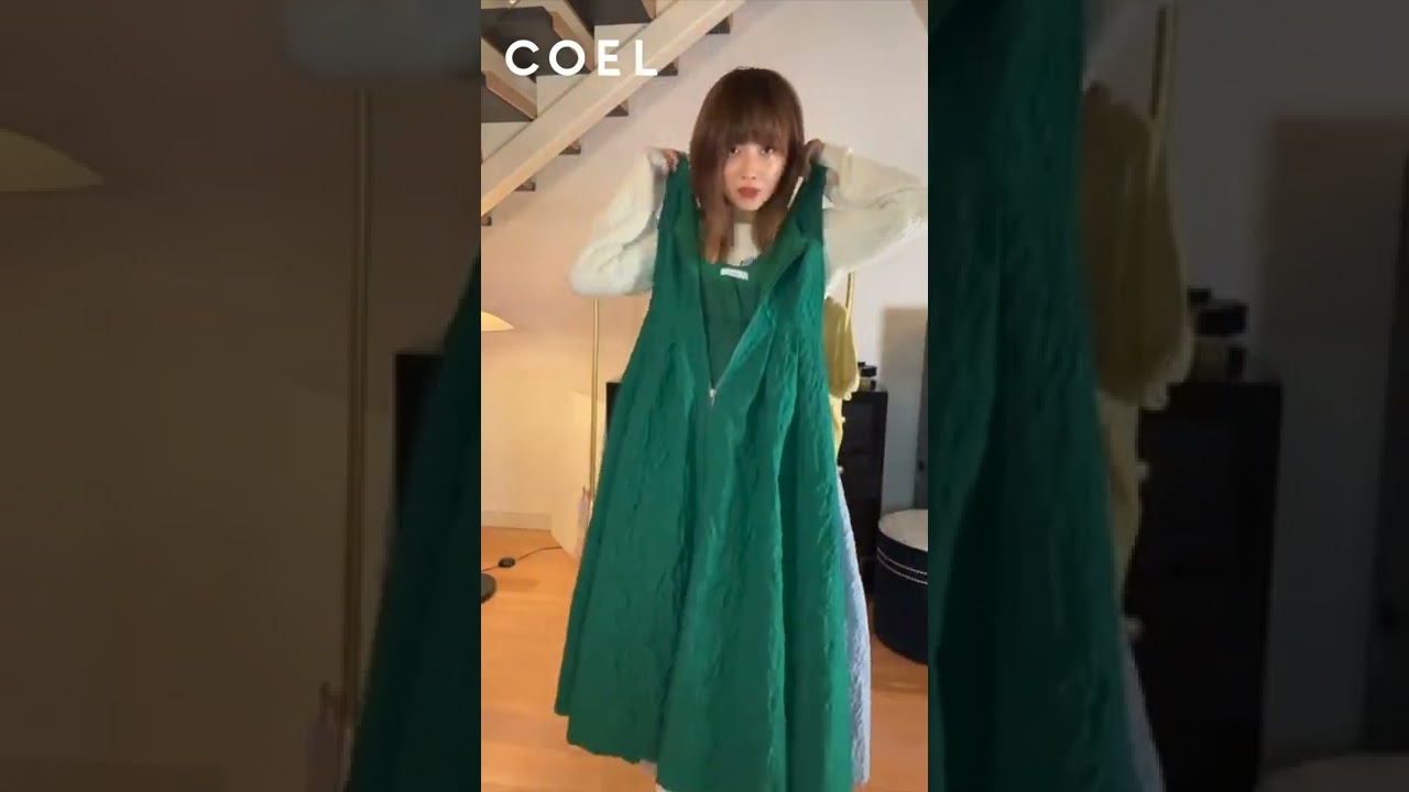 【ヨンア】トレンドのふくれジャガードを使った秋の着まわし vol.2【インスタライブ切り抜き】#coel