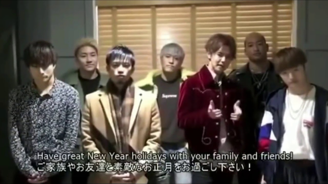 英語力がすごい!?片寄涼太と白濱亜嵐が英語で新年のあいさつ!!!