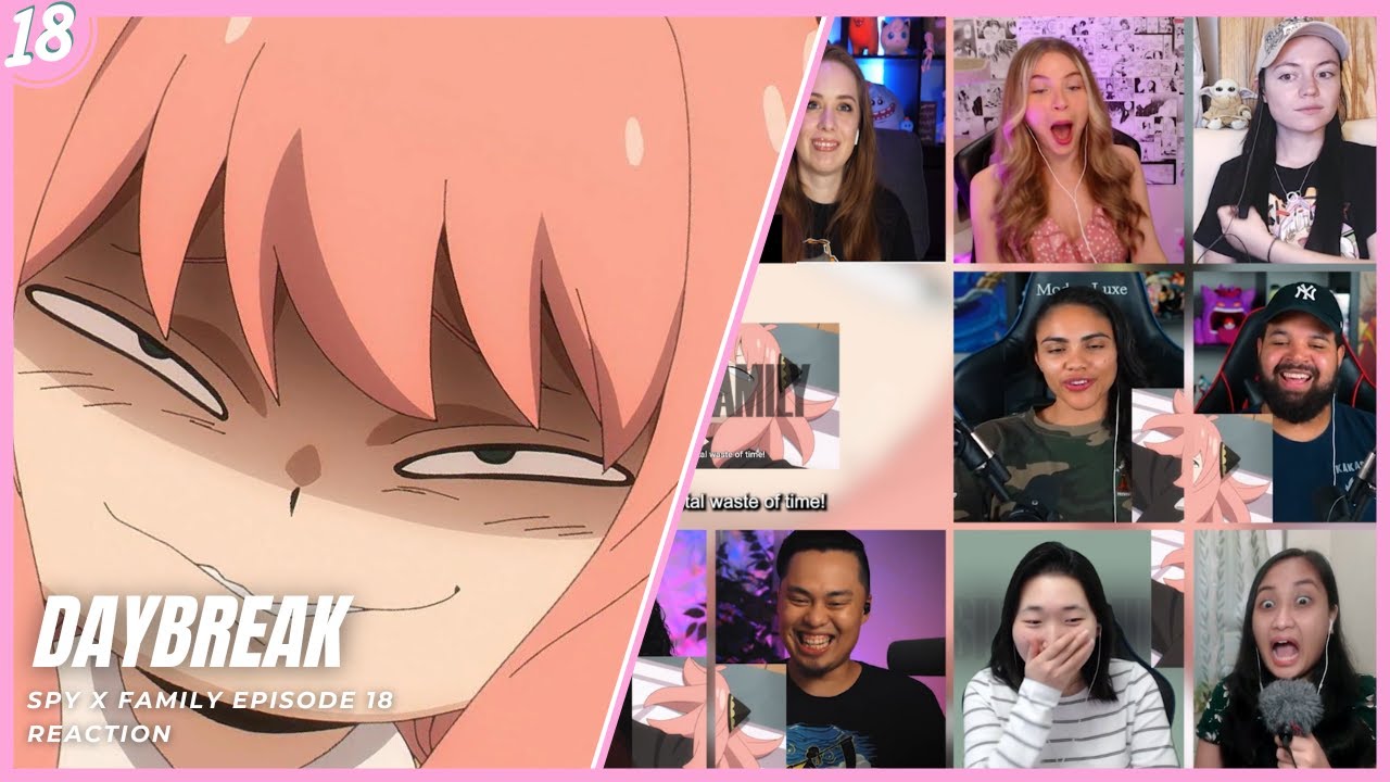 SPY X FAMILY Episode 18 Reaction Mashup | スパイファミリー Ep 18 Reaction Mashup | A4L
