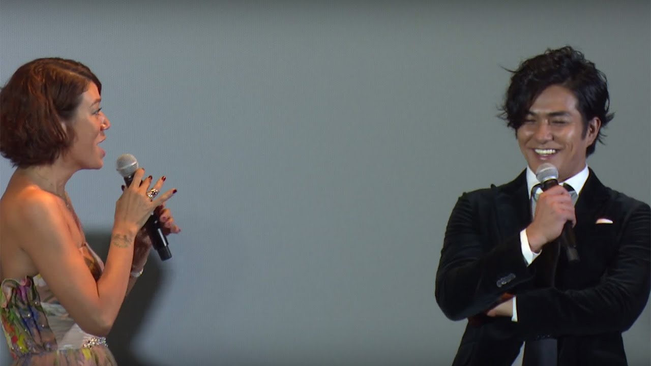 LiLiCo、北村一輝との壁ドンシーンに「心の中でガッツポーズ」映画「猫侍 南の島へ行く」初日舞台あいさつ1 #Neko Zamurai #event