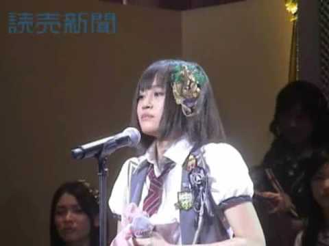 AKB48涙の投開票 1位は前田敦子