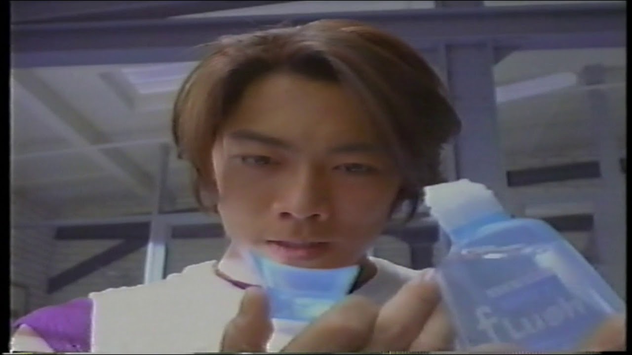 若き日の反町隆史 21年前のCM ROHTO Zi fLush