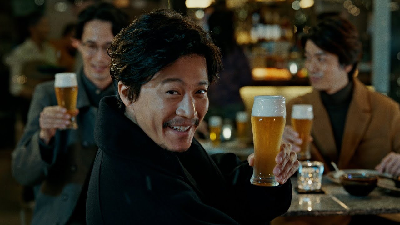 ザ・プレミアム・モルツ『みんなのご褒美会』篇 15秒 小栗旬 川口春奈 山田裕貴 サントリー CM