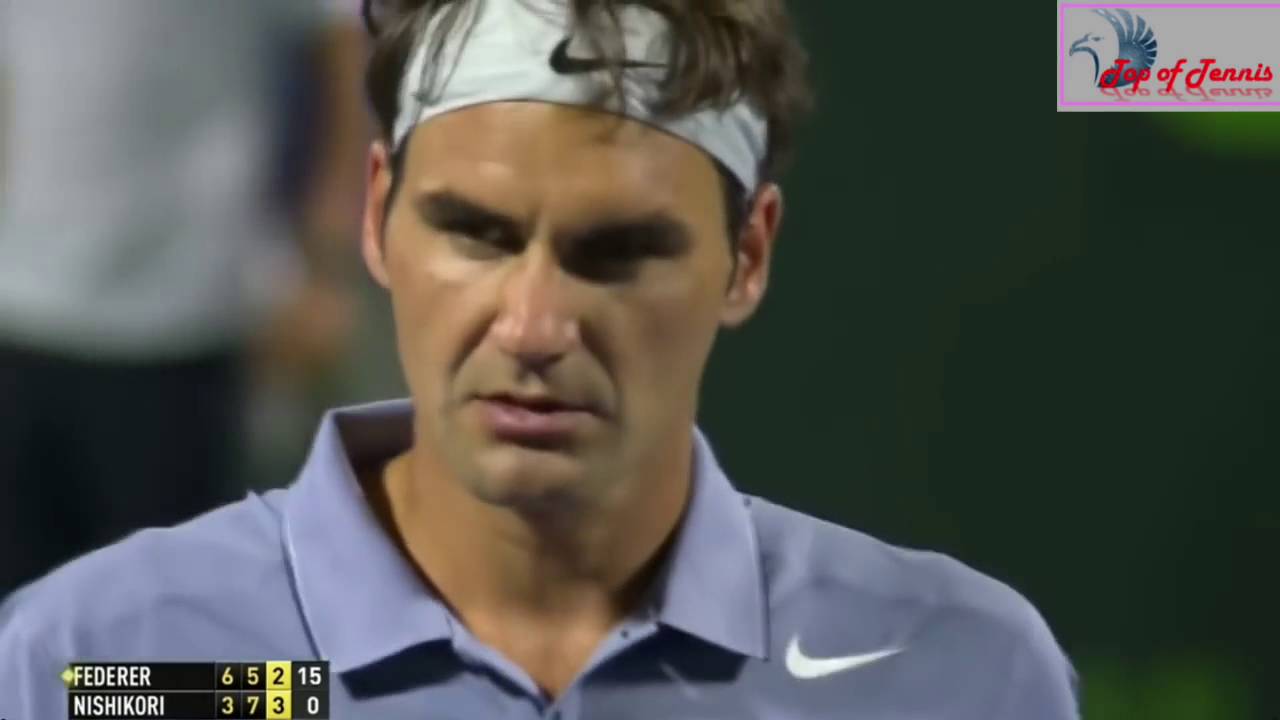 【錦織開花の瞬間!!錦織 vs フェデラー マイアミオープン2014 準々決勝 後編