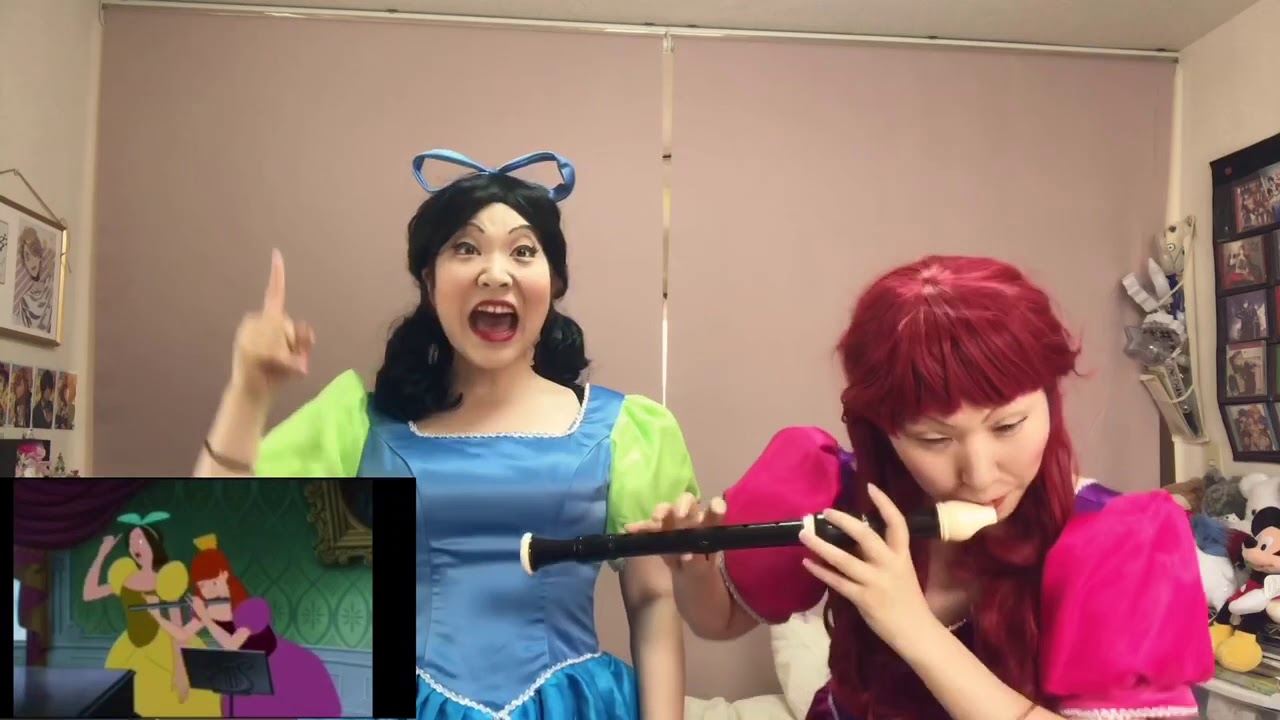 シンデレラのワンシーンを実写で再現してみた