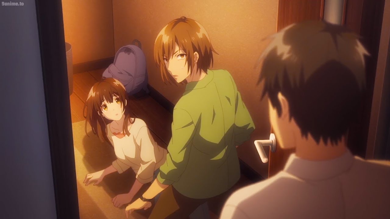 Yoshida promptly rescues Sayu, ひげを剃る。そして女子高生を拾う。