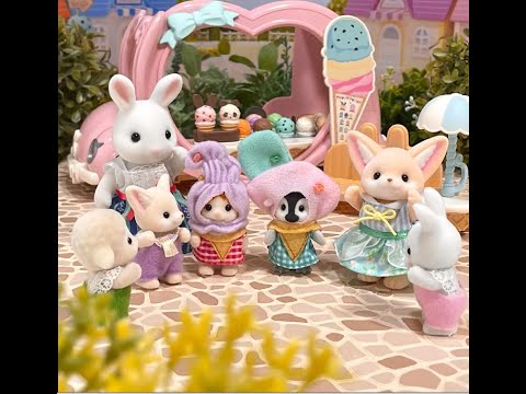 【シルバニア】🍦ハッピーアイスクリーワゴン🍨〈公式〉 #shorts
