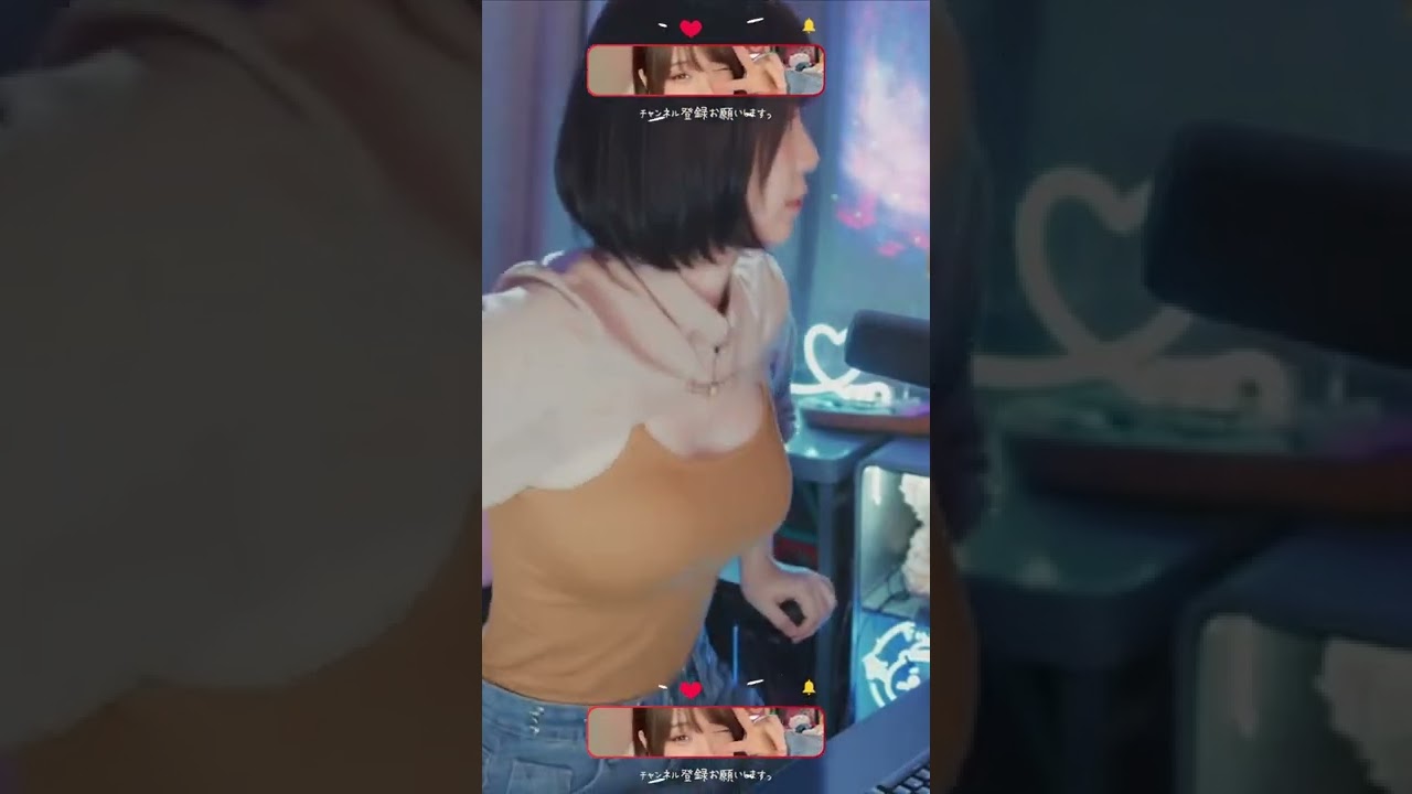 【朗報】おっぱい揺れる。【伊織もえ/いおりん/切り抜き】 #Shorts