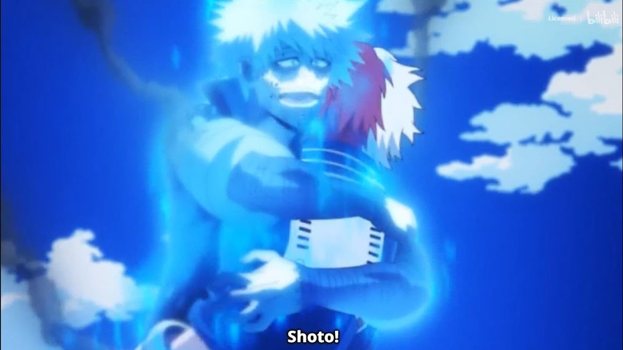 轟 焦凍 VS 荼毘「轟 燈矢」 僕のヒーローアカデミア 第6期12話戦いの瞬間