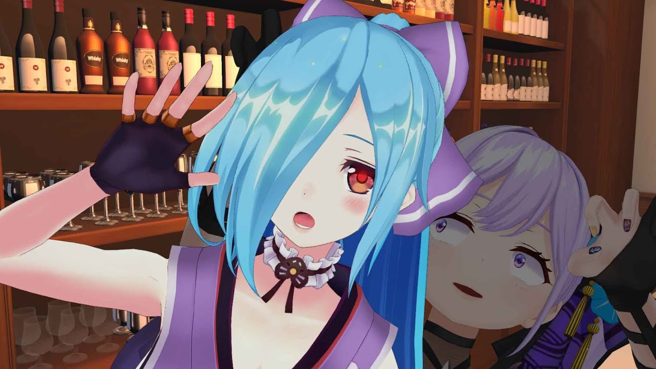 【オフコラボ】3D版スナック瑠璃🍸 ゲスト:ヤマトイオリ【#瑠璃イオ3Dコラボ】