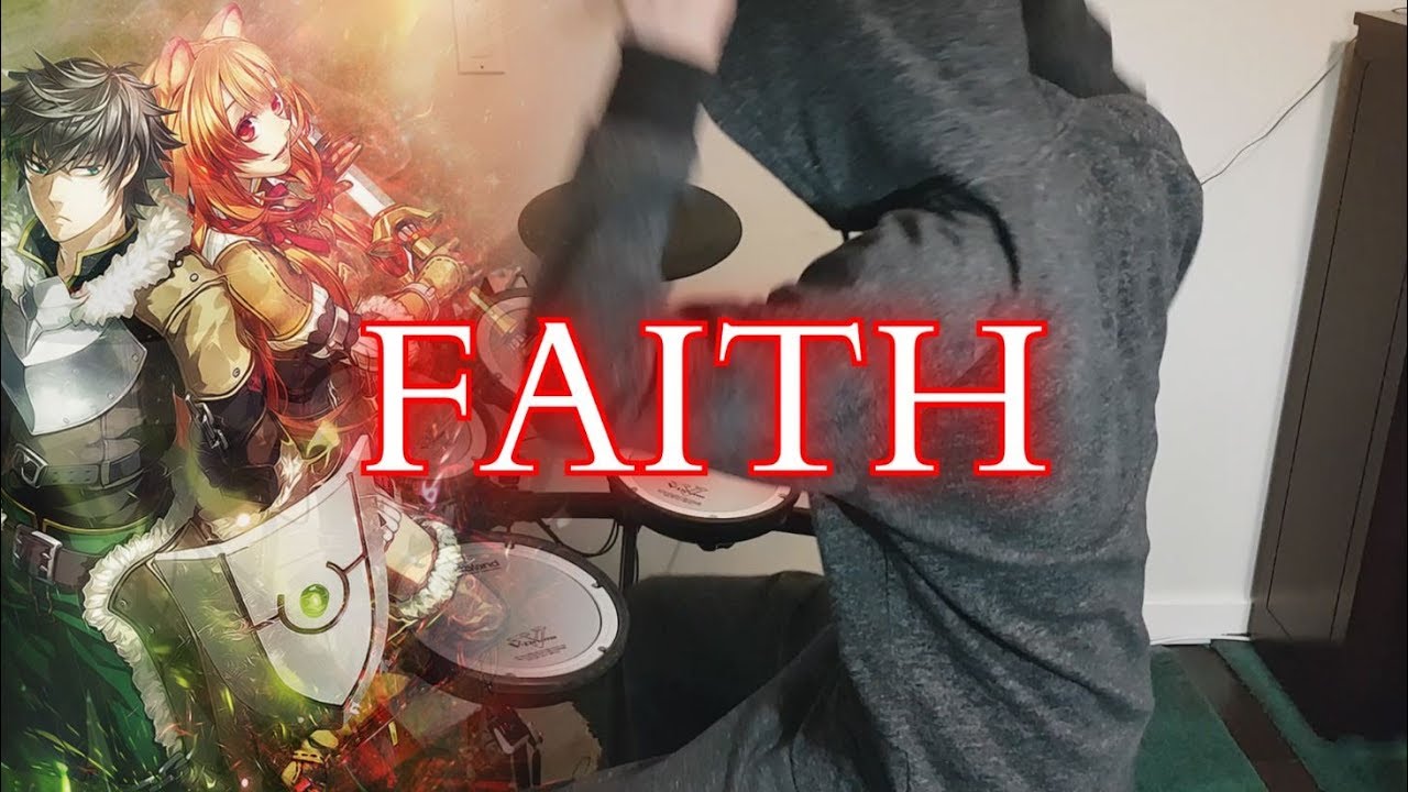 Tate no Yuusha no Nariagari OP2 (盾の勇者の成り上がり) 『FAITH/MADKID』Drum Cover (叩いてみた)