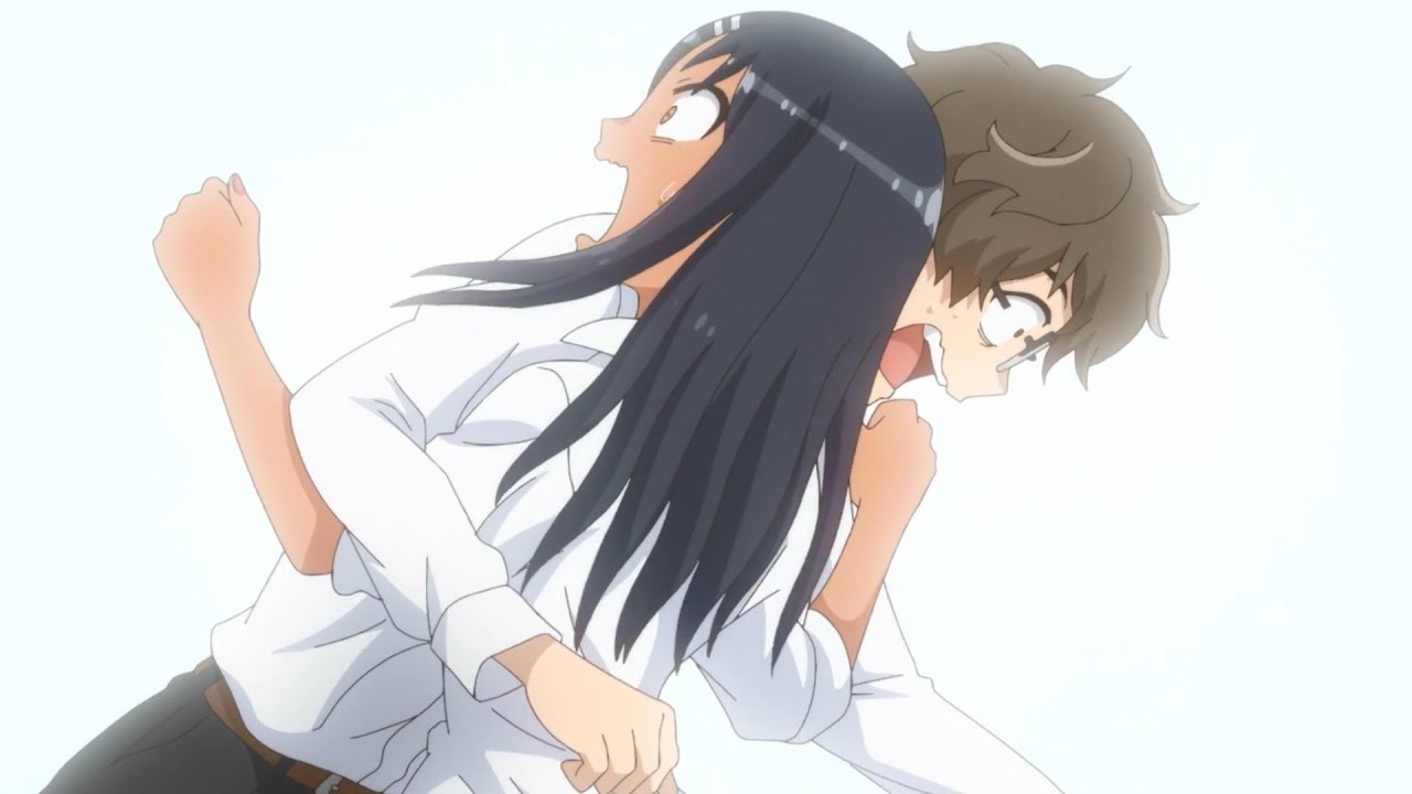 Senpai accidentally hugs Nagatoro | イジらないで、長瀞さん
