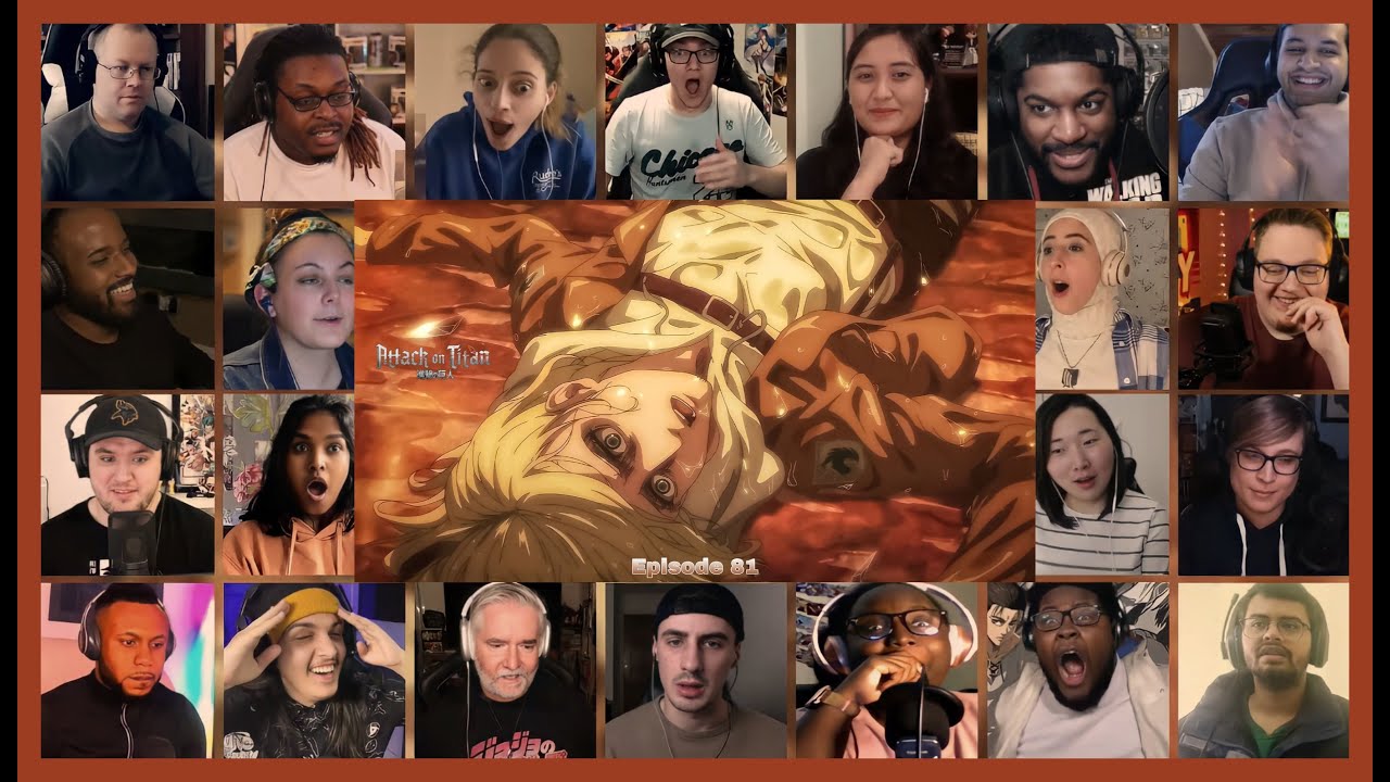 Thaw – Attack on Titan Final Season Episode 22 Reaction Mashup | 進撃の巨人