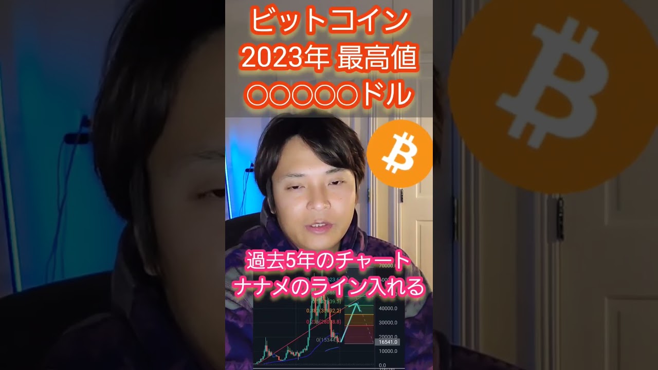 【予言】ビットコイン 2023年 最高◯◯◯◯◯ドル #仮想通貨