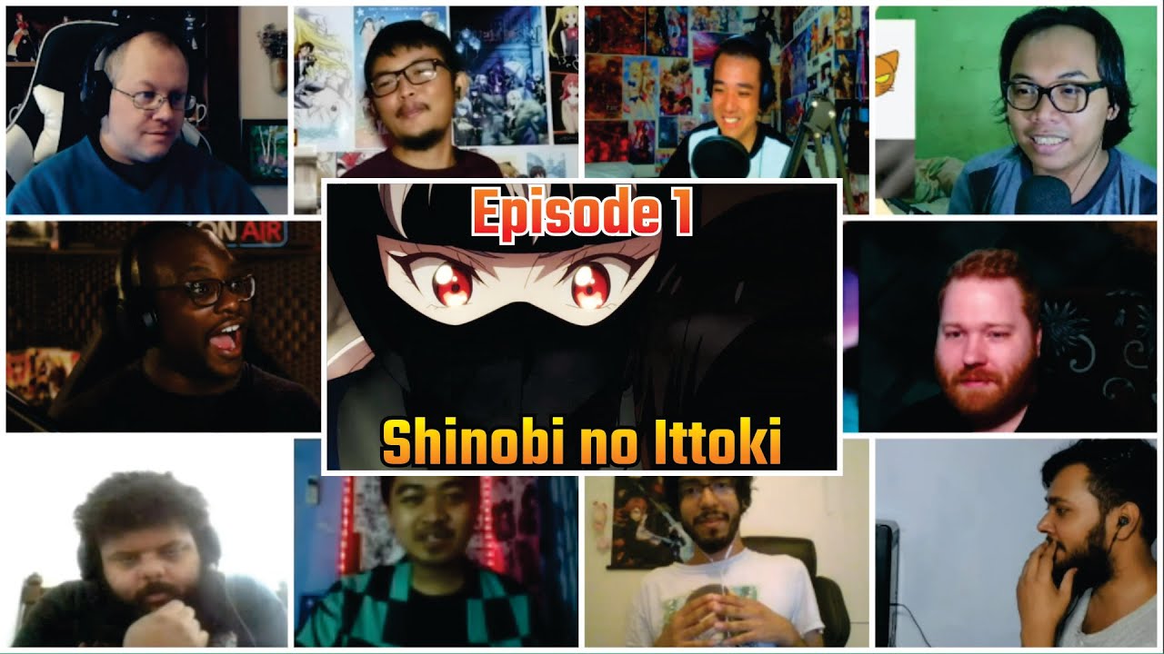 Shinobi no Ittoki Episode 1 Reaction Mashup | 忍の一時 1話 リアクション