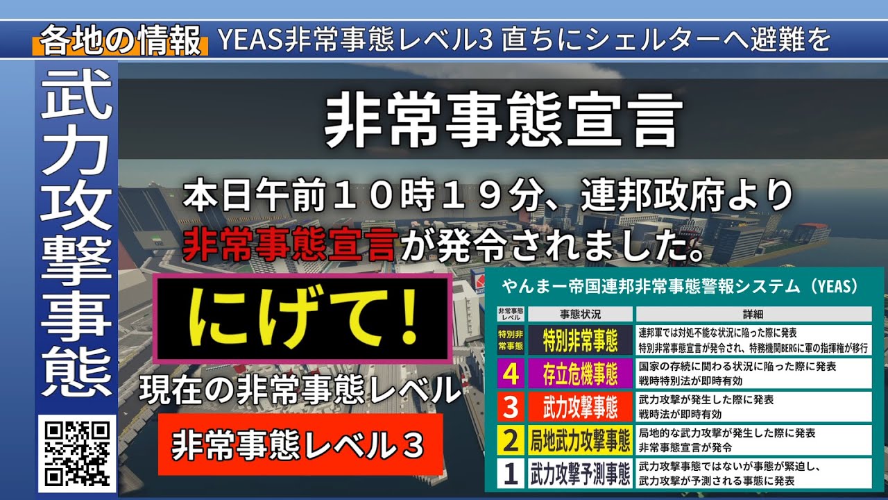 YHK 緊急警報放送【やんまー帝国連邦】