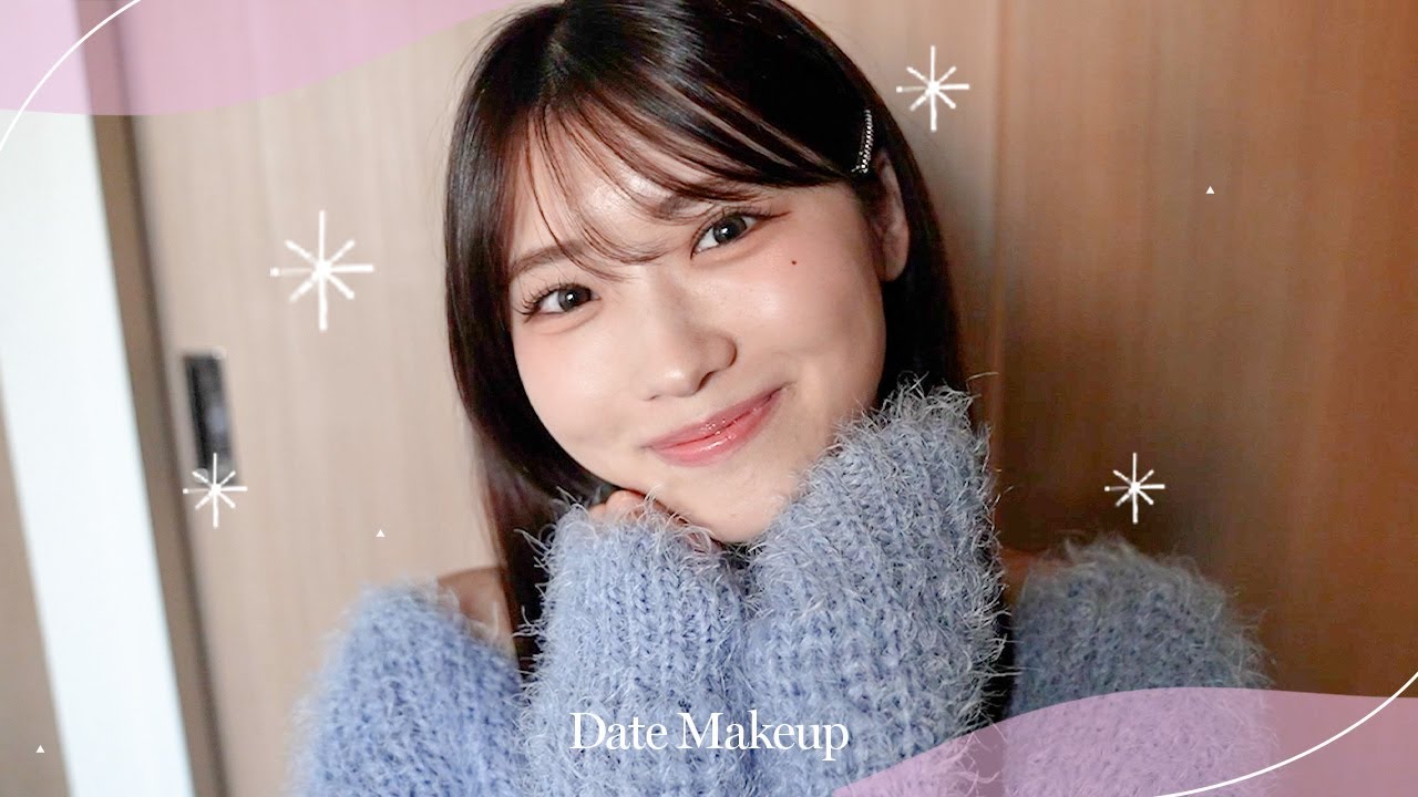 【毎日メイク】新しくコスメ買ったからちょっとあざとい“うさメイク”してみたよ〜🐰