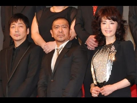 松本人志監督の新作は露出度高め!? 大森南朋、大地真央らキャスト陣が照れ笑い/映画『R100』製作発表会見