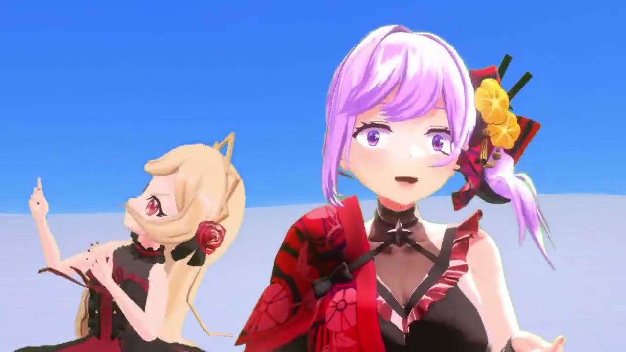 ロマンスの神様 with 自分がCVを務めるアニメキャラ(現時点で本編未登場)【#邪神ちゃんドロップキック】