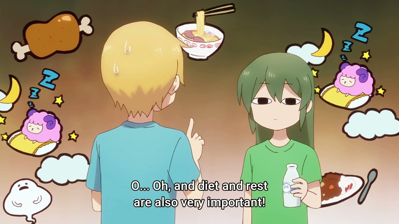 Futaba can get taller if drink milk everyday? My senpai annoying Episode 10 先輩がうざい後輩の話 10話