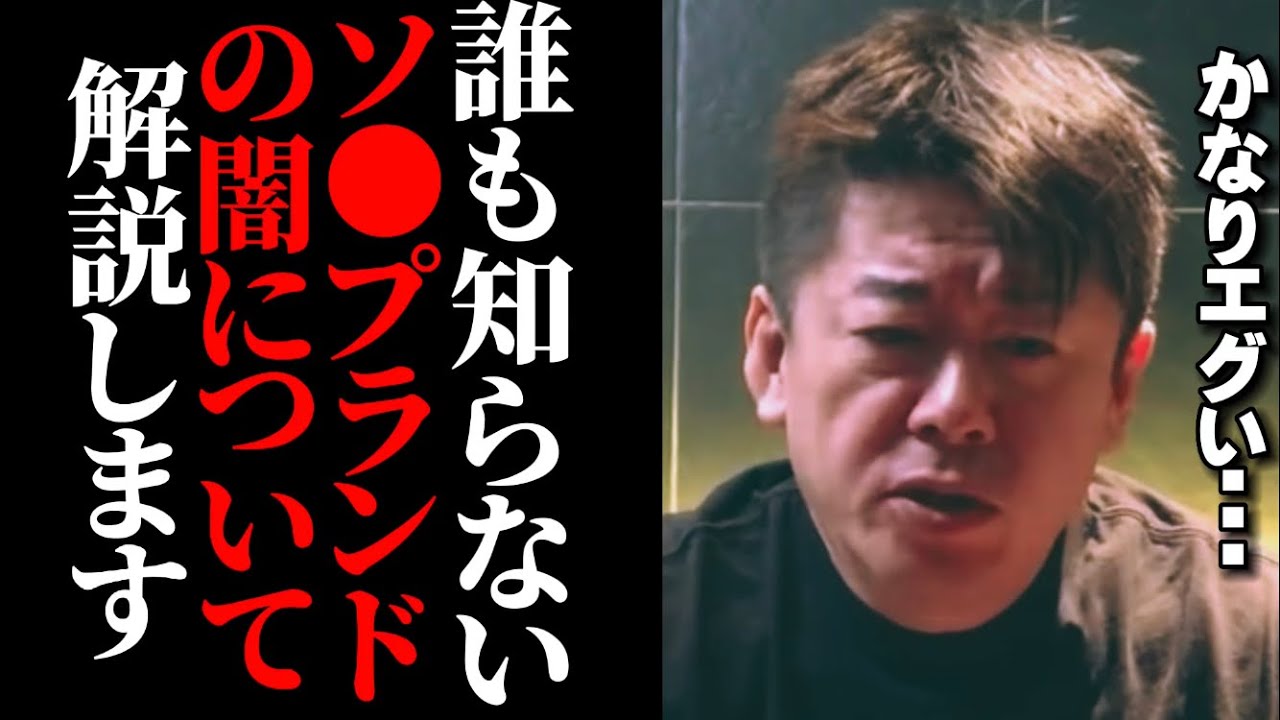 【暴露】誰も知らないソー●ランドの闇について解説します。角海老グループ/赤線/青線 ホリエモン先生【堀江貴文 切り抜き】