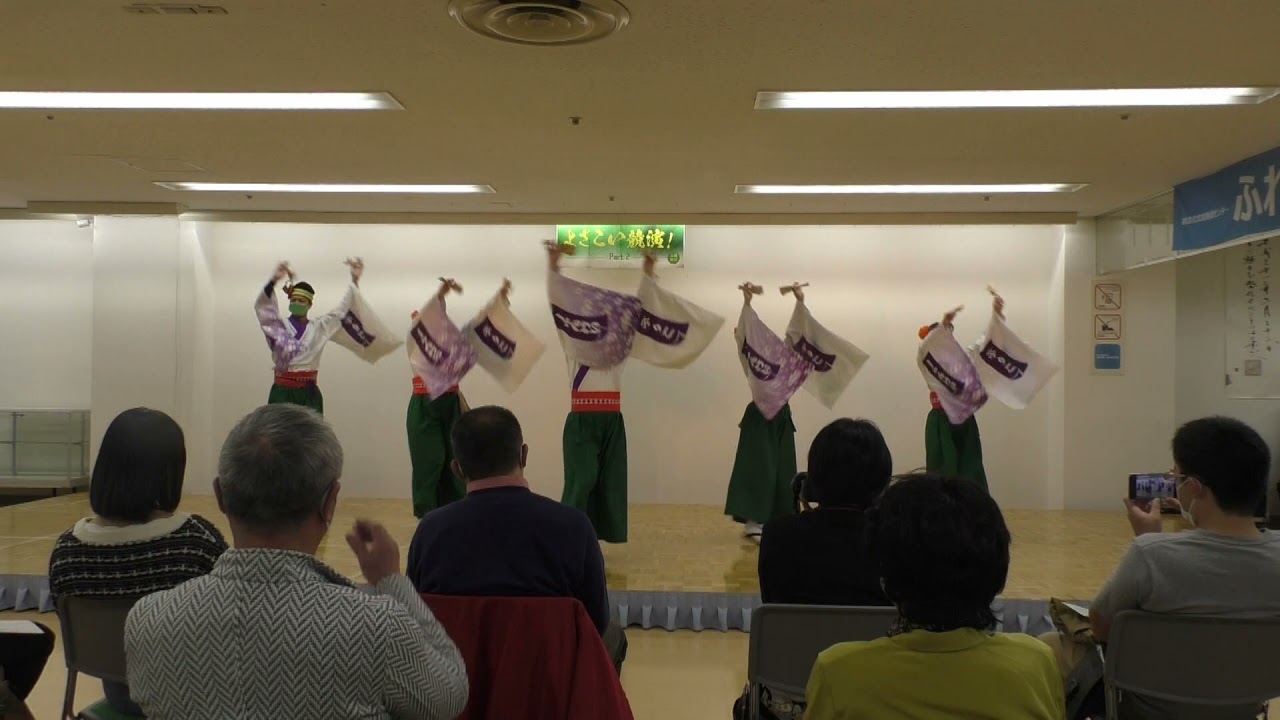 夢叶う空へ/チームわげもん(よさこい共演part2 2021.10.30)