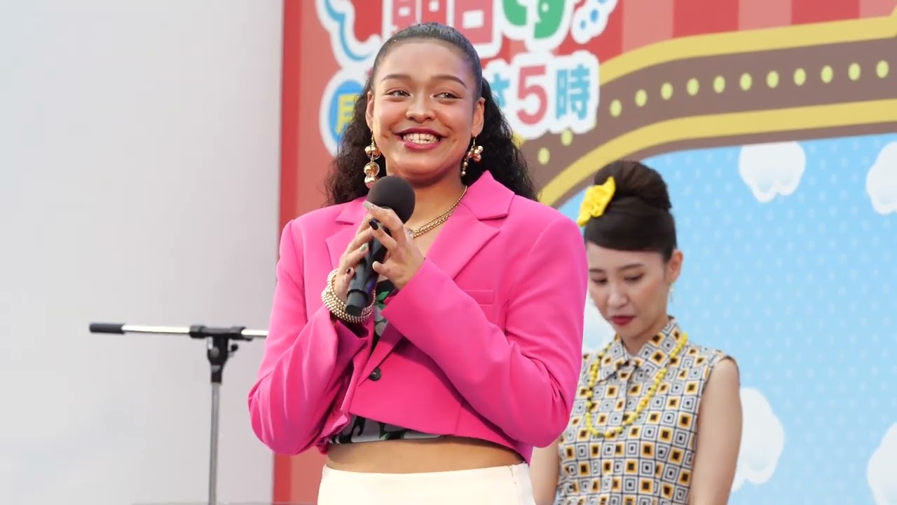 あいかビンギラ feat.おは朝バンド 『いってきます!いってらっしゃい』番組新テーマソング @ おは朝パーク おはぱ~LIVE 2022/09/23