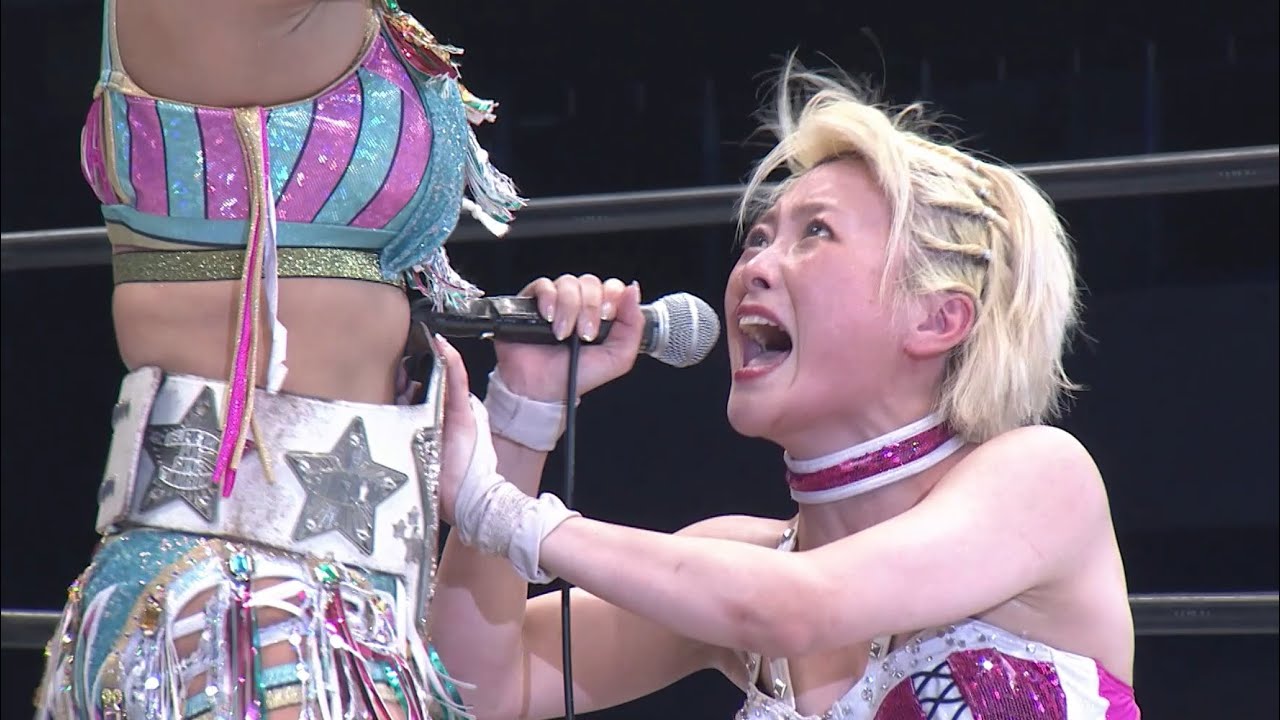 【スターダム】なつぽいが白川未奈に敗れ号泣!『私は今日、自分の弱さを知った。プロレス人生、白いベルト巻くまで絶対にやめれない!』-5.4福岡大会-【STARDOM】