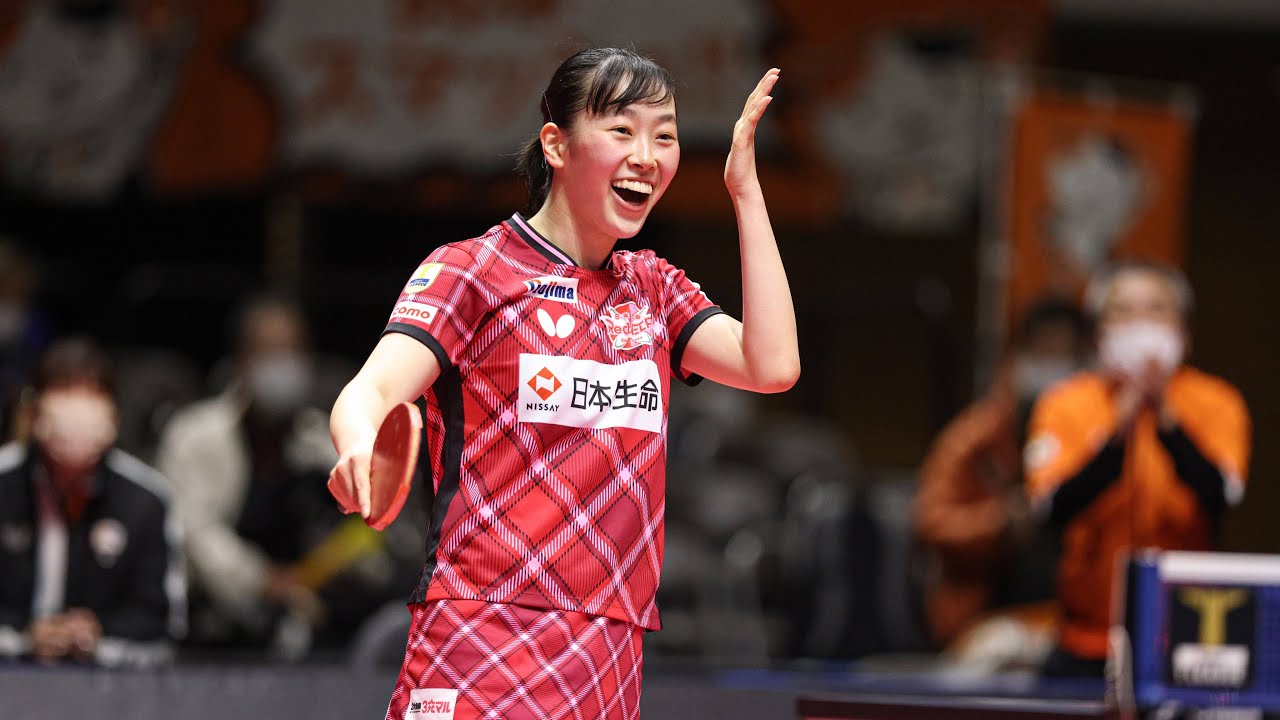 赤江夏星 vs 安藤みなみ 日本生命レッドエルフ vs トップおとめピンポンズ名古屋 第3戦ふりかえり【卓球 Tリーグ公式】【3/22 (水)19時女子プレーオフセミファイナル】