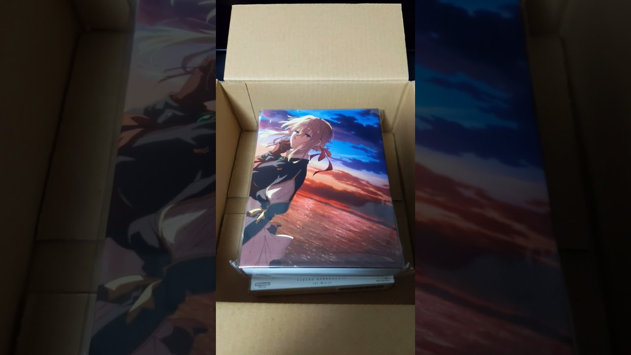 劇場版ヴァイオレット・エヴァーガーデン Blu-ray 特別版 開封 #shorts