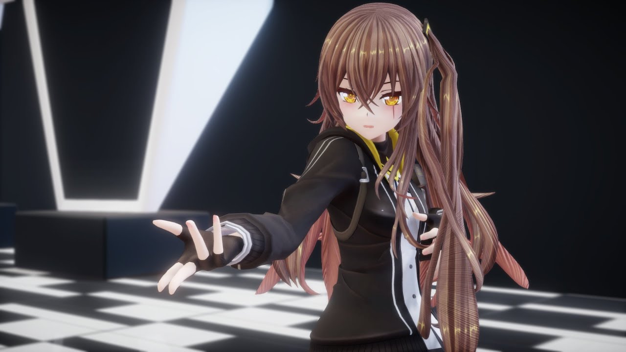 【MMD】『劣等上等』【LowFat×おん湯(♨︎)】UMP45【ドールズフロントライン/Girls’ Frontline/少女前線 /소녀전선】1080p FullHD