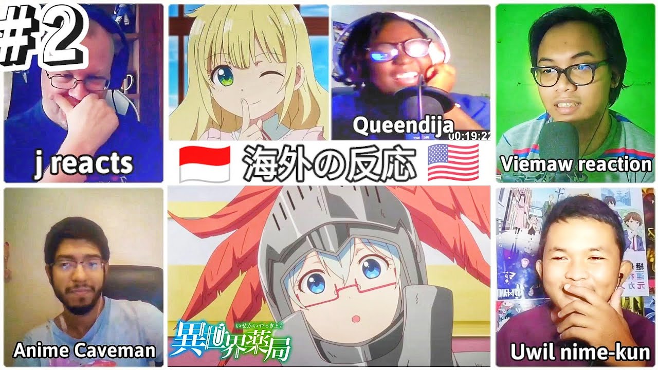 ISEKAI YAKKYOKU PARALLEL WORLD PHARMACY EPISODE 2 REACTION MASHUP 異世界薬局【 海外の反応】