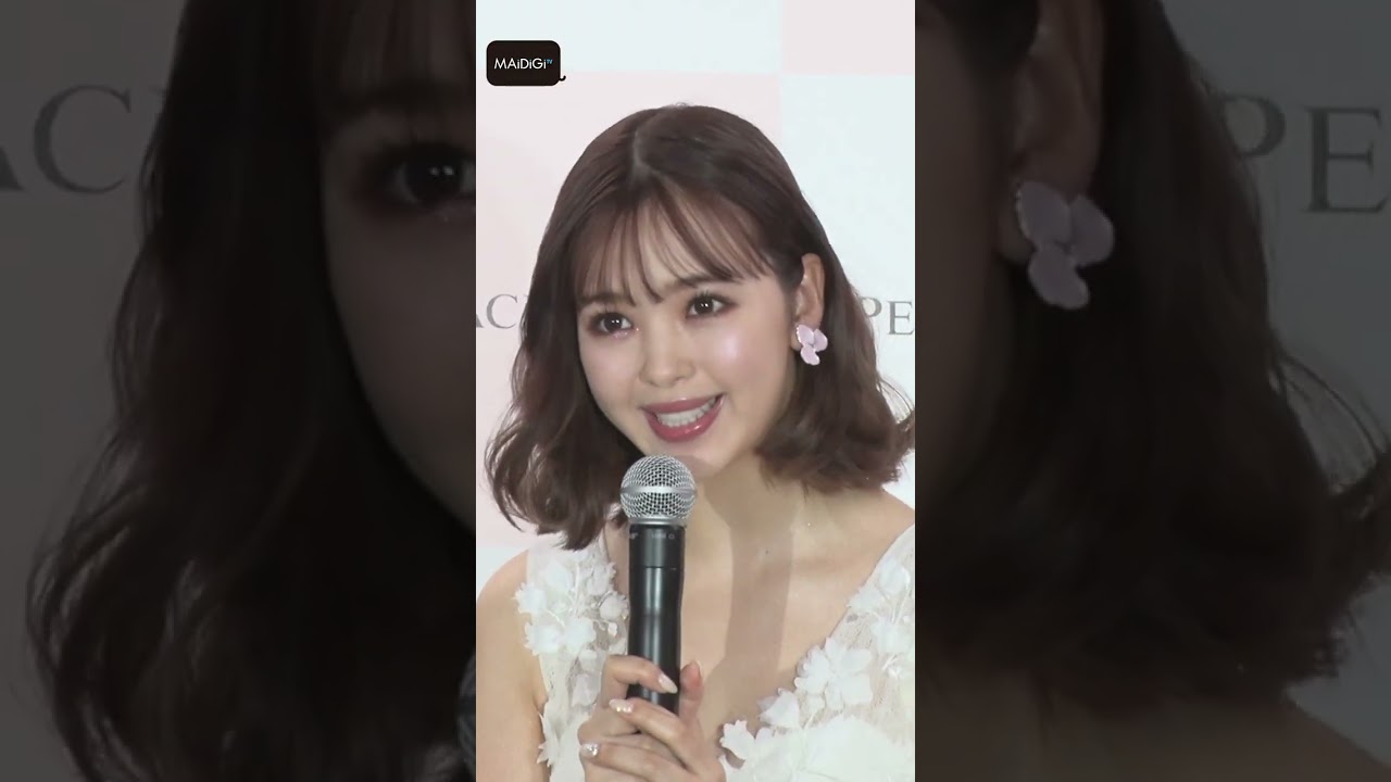 藤田ニコル、美デコルテ&美背中全開! レースドレスで「ミューズ感出してみました!」 PEACH JOHN 2023年新ブランドミューズに就任【MAiDiGi TV】