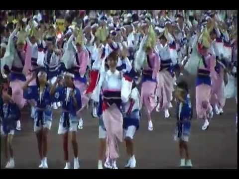 2011 8/15 安めぐみ『富士通連』&さゝ連 阿波踊り