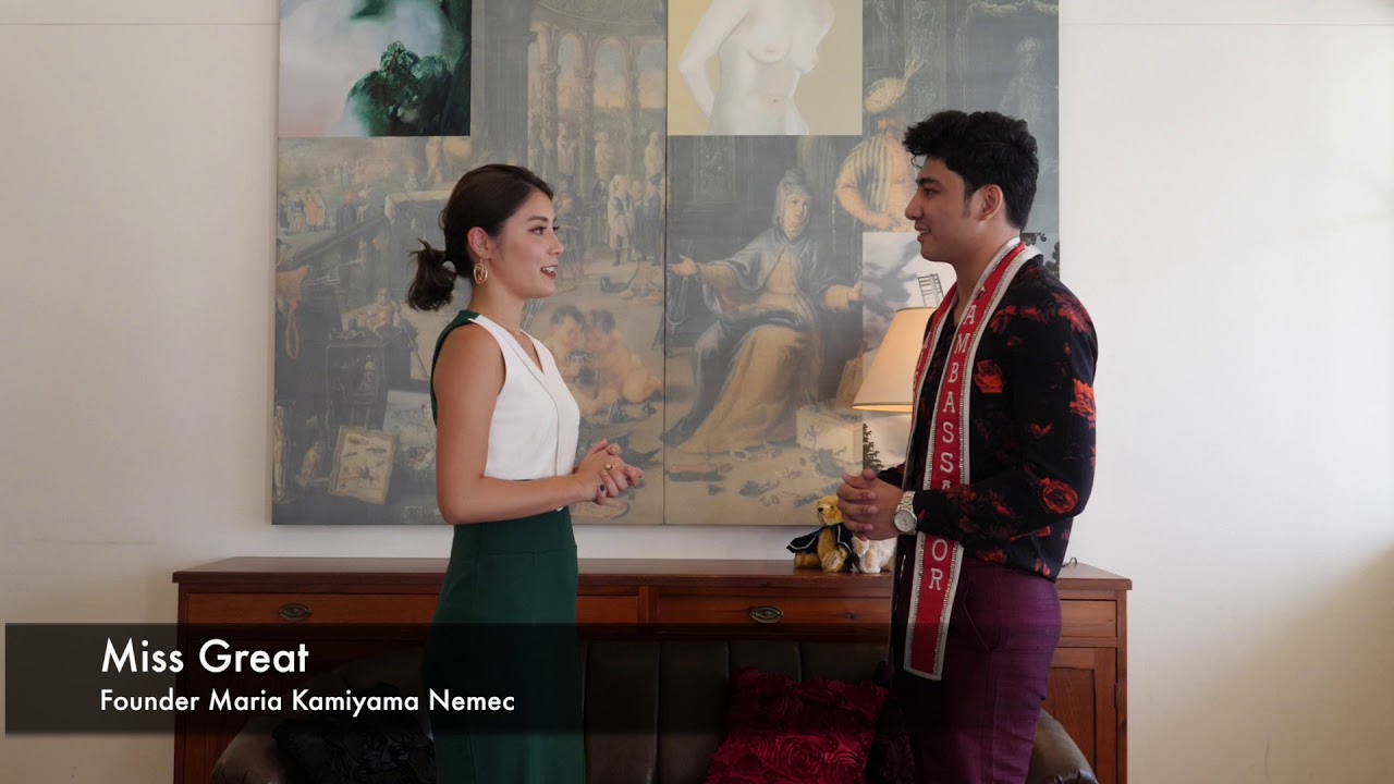 Founder of Miss Great Maria Kamiyama Nemec