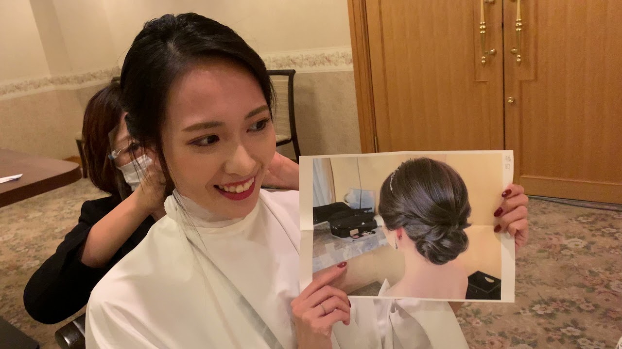 <本番前_メイク室>【ミス福岡】山口麗美 (やまぐち れみ)<日本大会当日>【ミスジャパン2021】【日本大会ファイナリスト】【missjapan】獲って出し!メイクアップ法