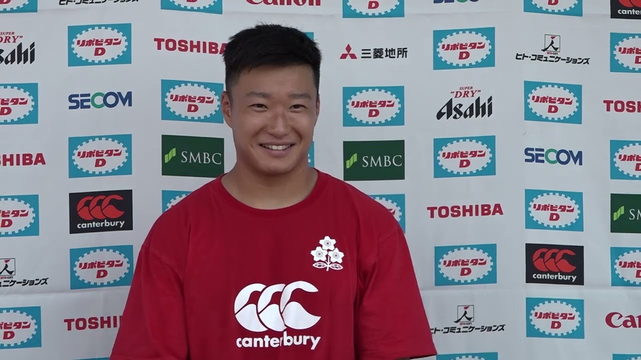 ラグビー日本代表選手インタビュー(6月16日)