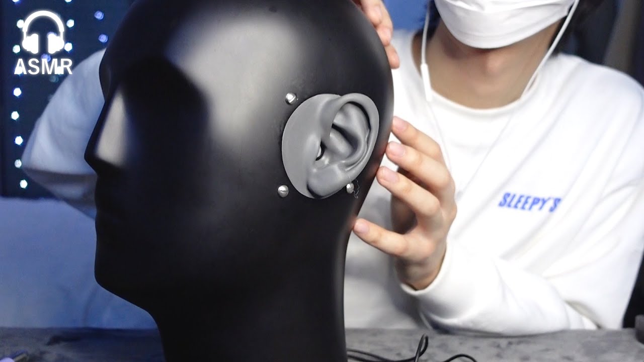 【ASMR】黒ダミヘが進化して高音質になったから聞いて?🤖【SUB】dummy head microphone ASMR