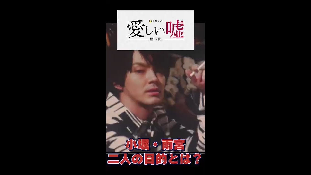 【 探偵考察 】 愛しい嘘 優しい闇 6話! 小堀・雨宮 2人の目的とは?