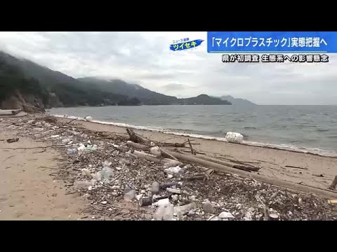 【環境】「マイクロプラスチック」の実態把握へ 県内の川や海の汚染状況を初調査 生態系への影響を懸念
