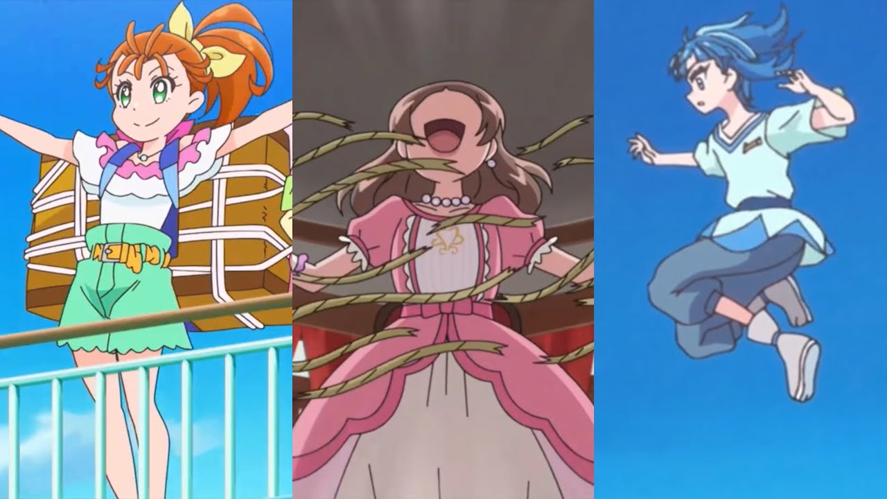 The Reiwa Precure’s three latest main protagonists are all very athletic