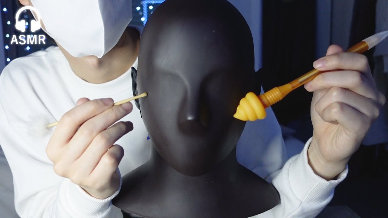 【ASMR】高級ダミヘ引っ掻き回してゾワゾワさせたろかい【SUB】Scratching with a premium dummy head mic