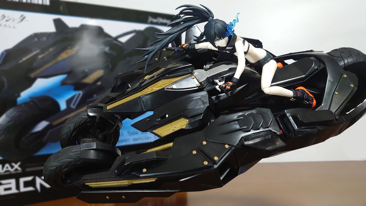 (ブラックトライクがプラモ化!figmaブラックロックシューターを乗せられる!)PLAMAX ブラックトライク DAWN FALL Ver. レビュー